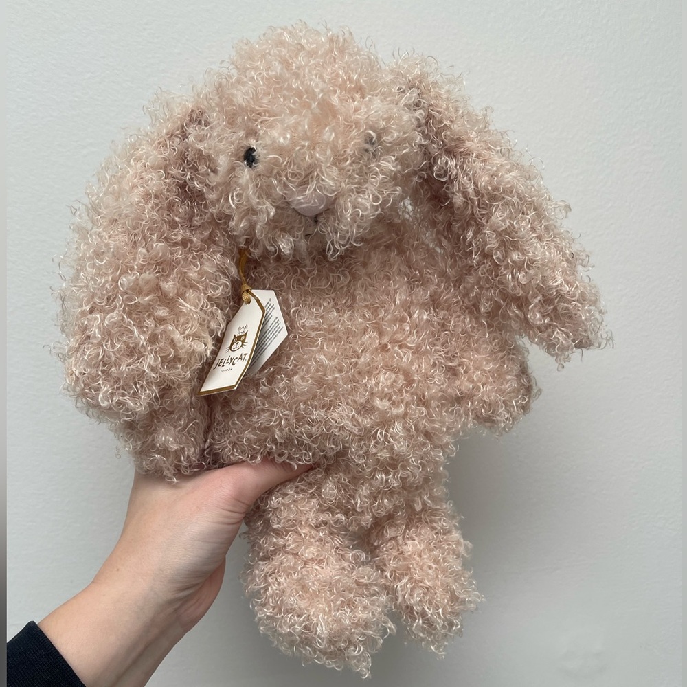 Jellycat Curly Bashful Bunny